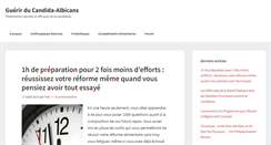 Desktop Screenshot of candida-albicans.fr