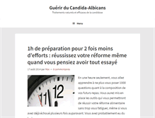 Tablet Screenshot of candida-albicans.fr